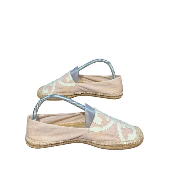 Women's Tory Burch Poppy Espadrille in Pink size 8.5 - Picture 3 of 9